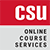 CSU Online Course Services Social Media Wordmark
