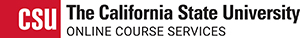 CSU Online Course Services Official Wordmark